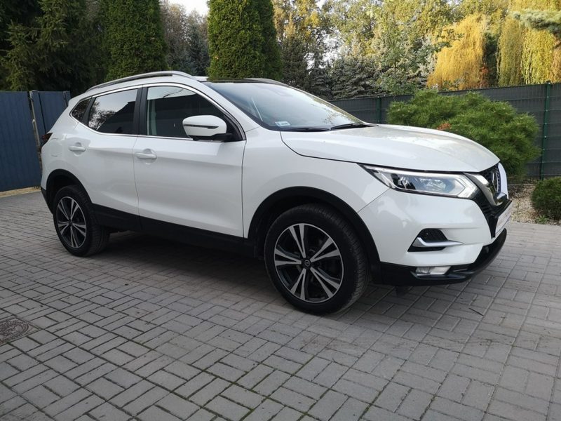 Nissan Qashqai 1.332 140KM Led Tempomat Nawi Kamera Salon Pl Serwis wersja N-connecta II (2013-2021)