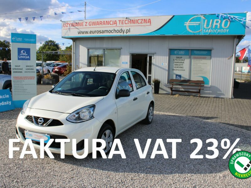Nissan Micra Krajowa I-właściciel Gwarancja 1.2 Visia K14 (2017-)