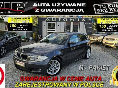 BMW 118 -SPRZEDANY- M-Pakiet !2,0 Diesel ! Super Stan, MANUAL! ,GWARANCJA! E87 (2004-2013)