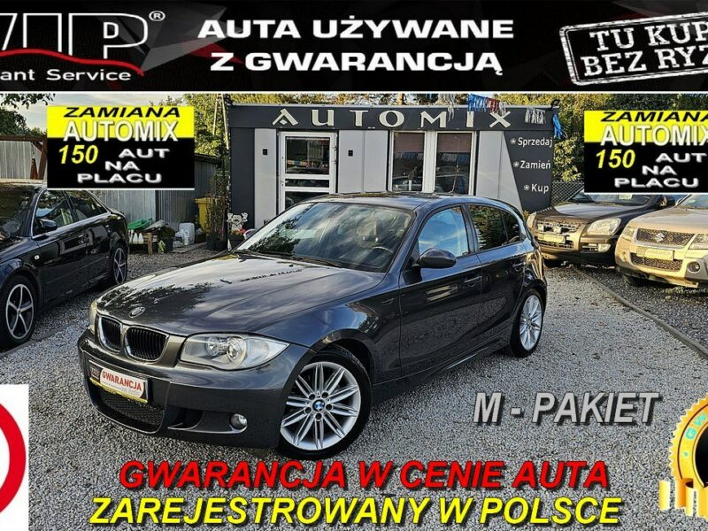 BMW 118 -SPRZEDANY- M-Pakiet !2,0 Diesel ! Super Stan, MANUAL! ,GWARANCJA! E87 (2004-2013)