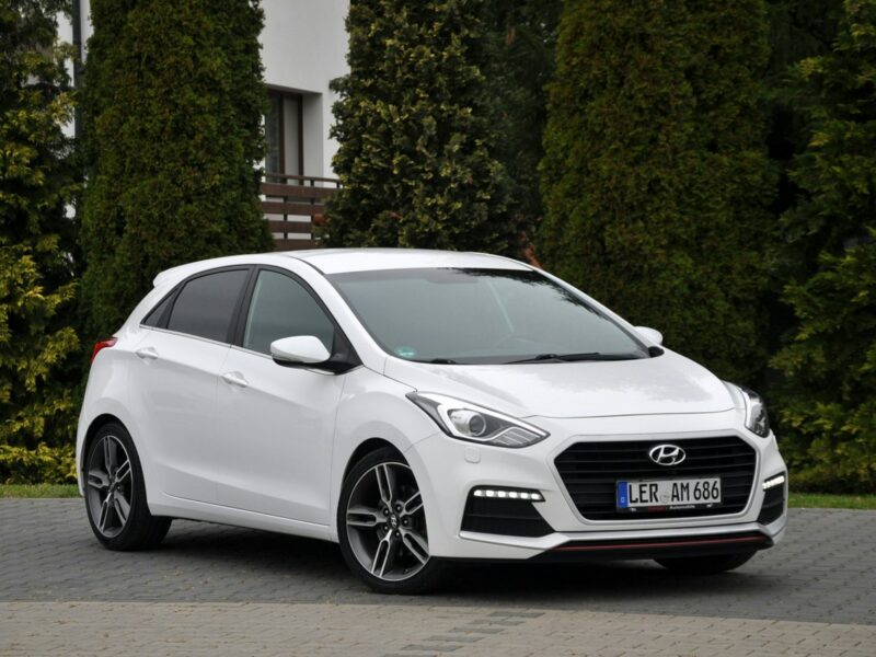 Hyundai i30 1.6Turbo(186KM)*Xenon*Led*Navi*Kamera*Skóry*Grzana Kierow.*Alu18"ASO II (2012 - 2016)