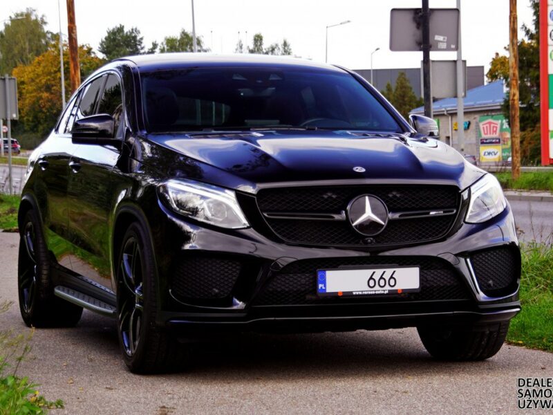 Mercedes GLE 43 AMG 4Matic+ MA ABSOLUTNIE WSZYSTKO - Gwarancja Raty Zamiana W166 (2015-2019)