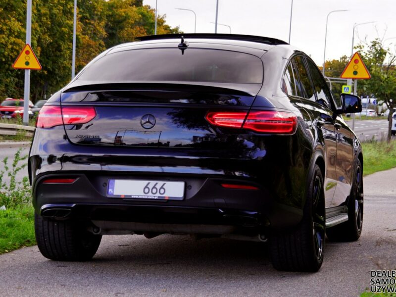 Mercedes GLE 43 AMG 4Matic+ MA ABSOLUTNIE WSZYSTKO - Gwarancja Raty Zamiana W166 (2015-2019)
