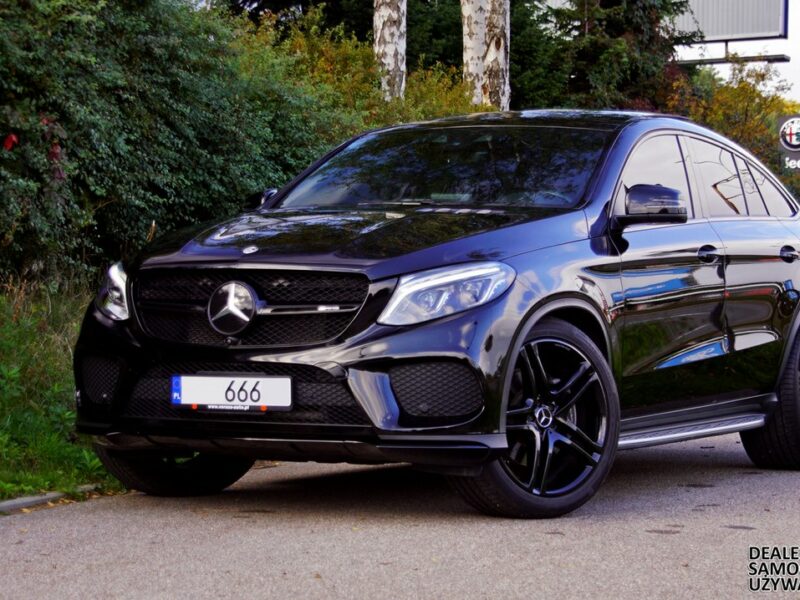 Mercedes GLE 43 AMG 4Matic+ MA ABSOLUTNIE WSZYSTKO - Gwarancja Raty Zamiana W166 (2015-2019)