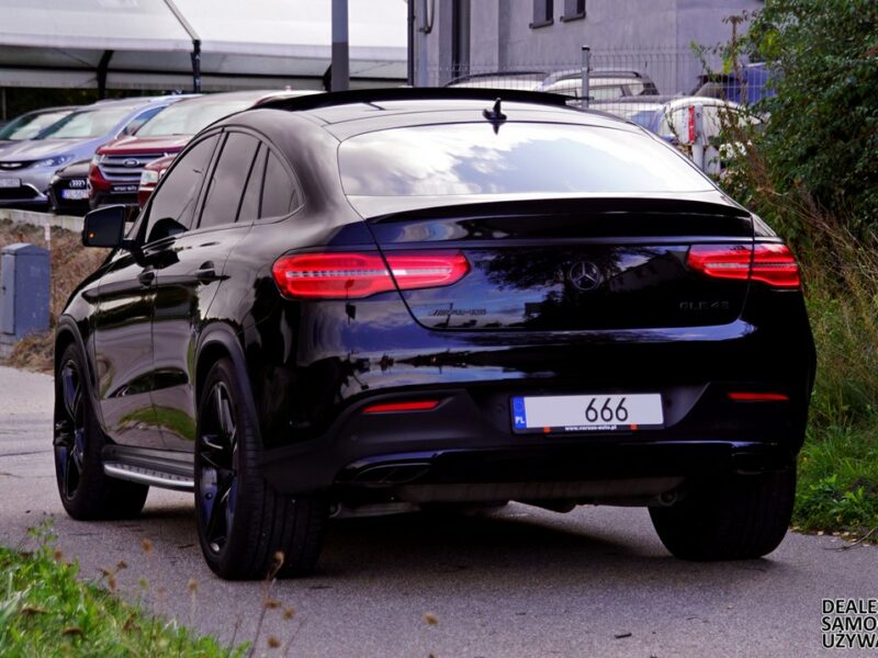 Mercedes GLE 43 AMG 4Matic+ MA ABSOLUTNIE WSZYSTKO - Gwarancja Raty Zamiana W166 (2015-2019)