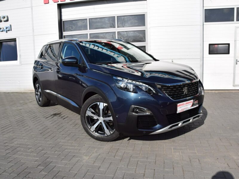 Peugeot 5008 1.2i 7-osób 100% bezwypadkowy Panorama Navi Kamera Euro-6b 157tys.km II (2017-)