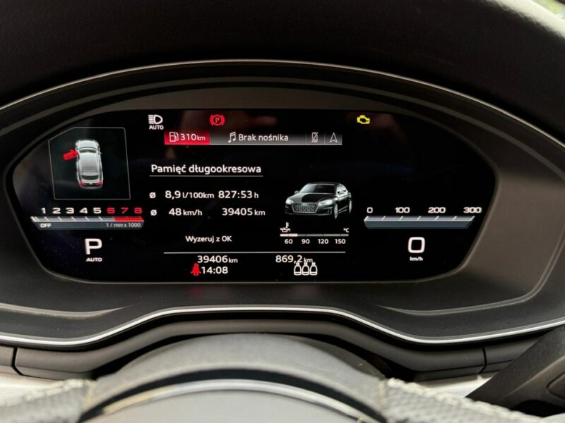 Audi A5 / Salon Polska / Quattro 4x4 / Bang Olufsen / Virtual Cockpit / S-LINE F5 (2016-)