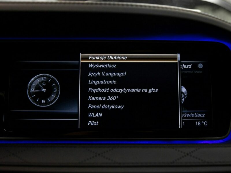 Mercedes S 500 4Matic Long 4.7 V8 455 KM. Salon PL. Head Up, Noktowizor. 65 000 km! W222 (2013-2020)