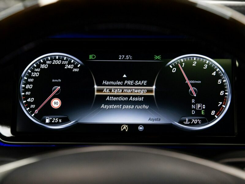 Mercedes S 500 4Matic Long 4.7 V8 455 KM. Salon PL. Head Up, Noktowizor. 65 000 km! W222 (2013-2020)