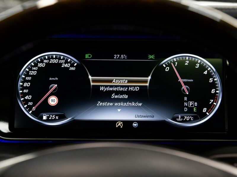 Mercedes S 500 4Matic Long 4.7 V8 455 KM. Salon PL. Head Up, Noktowizor. 65 000 km! W222 (2013-2020)