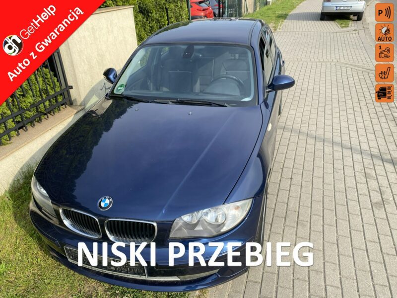 BMW 116 Benzyna/Klimatronic/ESP/Podgrz.fotele/Tempomat/Czujniki parkowania E87 (2004-2013)