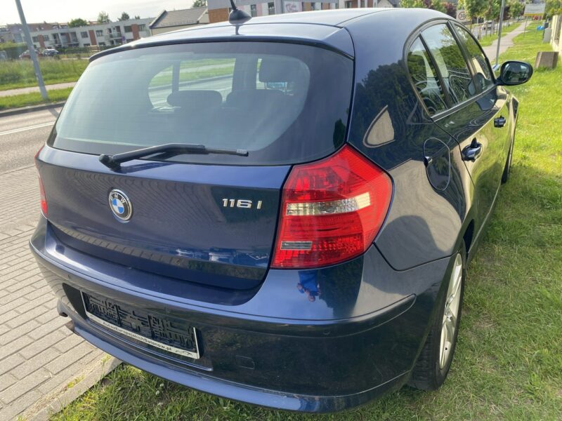 BMW 116 Benzyna/Klimatronic/ESP/Podgrz.fotele/Tempomat/Czujniki parkowania E87 (2004-2013)