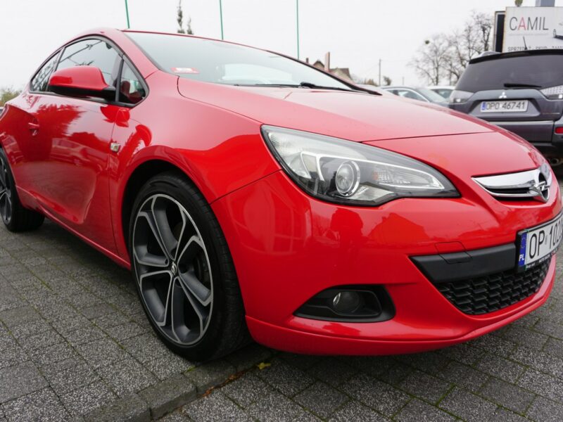 Opel Astra GTC 1.4 TurboBenzyna 140KM, atrakcyjny wygląd, rok gwarancji, vat23%, J (2009-2019)
