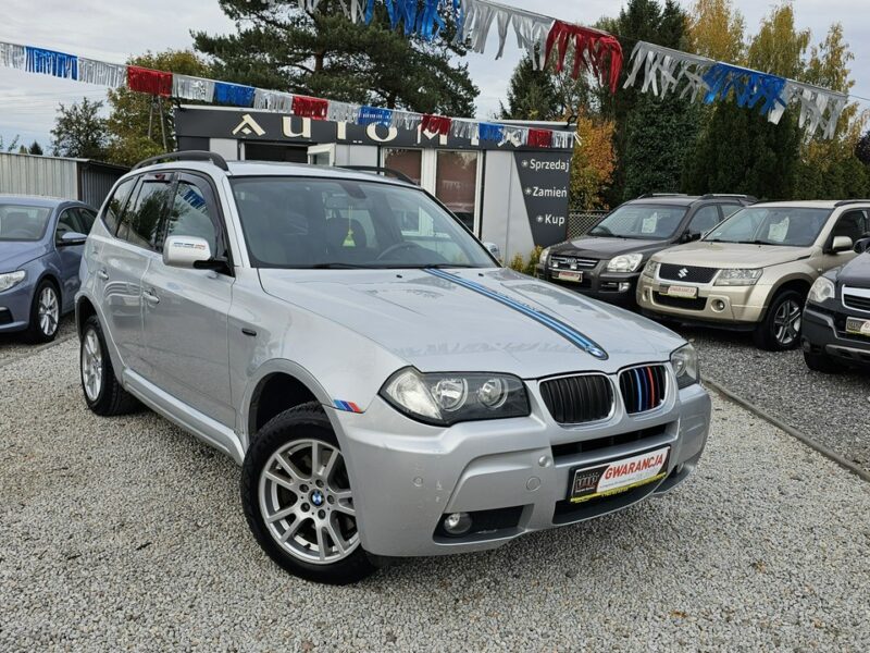 BMW X3 LIFT/M-Pakiet ,SUPER STAN!Piękna skóra,Nawigacja,GWARANCJA,Zamiana E83 (2003-2010)