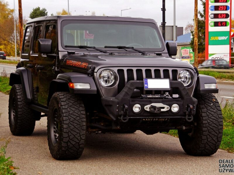 Jeep Wrangler Unlimited Sport 2020 – Siła, Styl i Gotowość na Każdą Przygodę! IV (2017-)