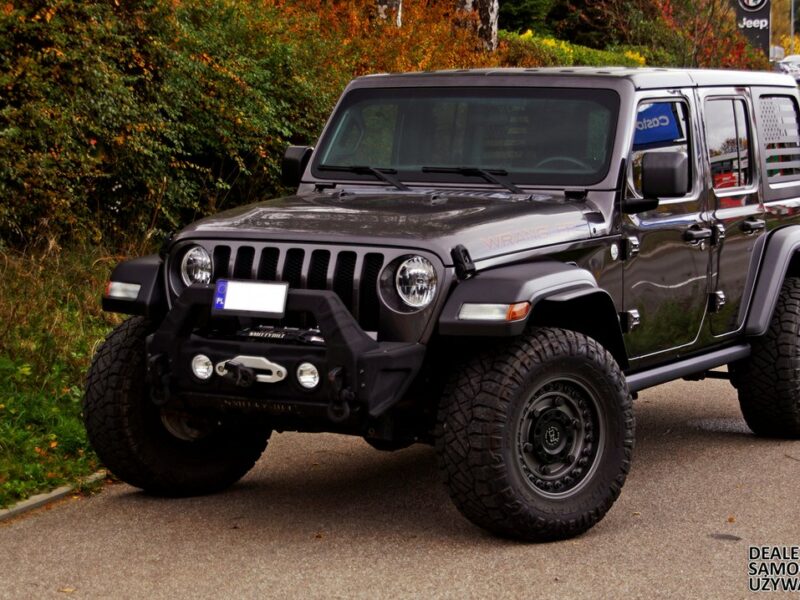 Jeep Wrangler Unlimited Sport 2020 – Siła, Styl i Gotowość na Każdą Przygodę! IV (2017-)