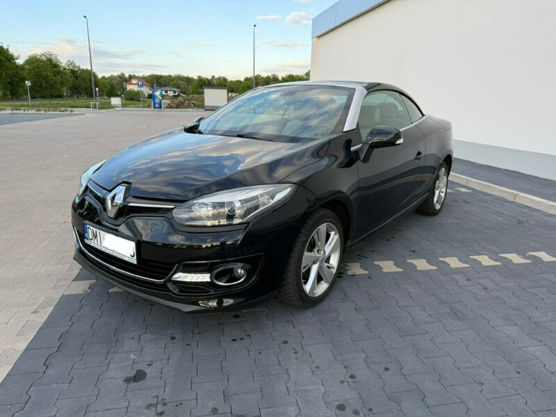 Renault Megane Cabrio LIFT III 1.2 TCE 131 Skóra Led Navi PDC Bogate wyposażenie 2014 III (2008-2016)