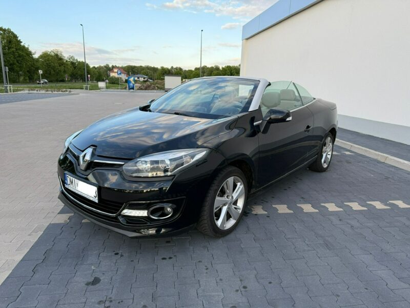 Renault Megane Cabrio LIFT III 1.2 TCE 131 Skóra Led Navi PDC Bogate wyposażenie 2014 III (2008-2016)