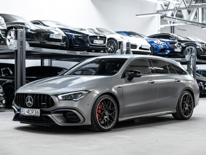 Mercedes CLA 45 AMG Salon PL. Fotele AMG Performance Advanced. FV23%, I (2013-2019)