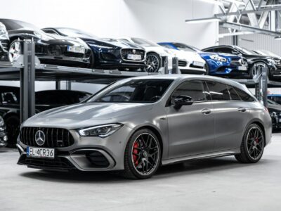 Mercedes CLA 45 AMG Salon PL. Fotele AMG Performance Advanced. FV23%, I (2013-2019)
