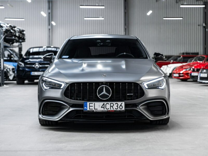 Mercedes CLA 45 AMG Salon PL. Fotele AMG Performance Advanced. FV23%, I (2013-2019)