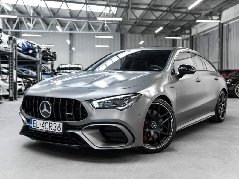 Mercedes CLA 45 AMG Salon PL. Fotele AMG Performance Advanced. FV23%, I (2013-2019)