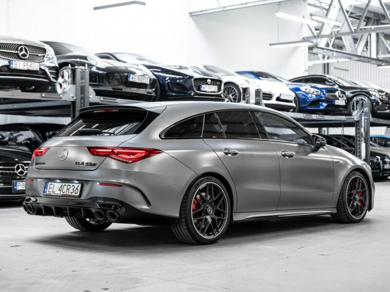 Mercedes CLA 45 AMG Salon PL. Fotele AMG Performance Advanced. FV23%, I (2013-2019)