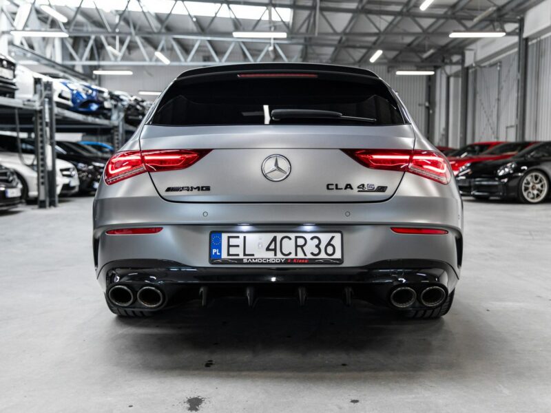 Mercedes CLA 45 AMG Salon PL. Fotele AMG Performance Advanced. FV23%, I (2013-2019)