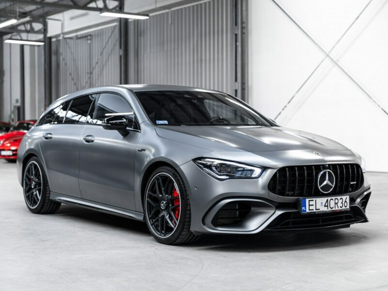 Mercedes CLA 45 AMG Salon PL. Fotele AMG Performance Advanced. FV23%, I (2013-2019)
