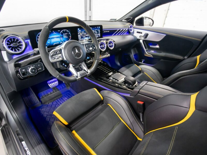 Mercedes CLA 45 AMG Salon PL. Fotele AMG Performance Advanced. FV23%, I (2013-2019)