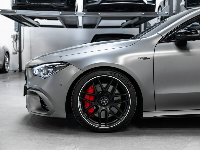 Mercedes CLA 45 AMG Salon PL. Fotele AMG Performance Advanced. FV23%, I (2013-2019)