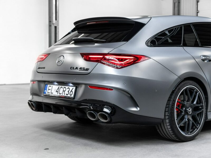 Mercedes CLA 45 AMG Salon PL. Fotele AMG Performance Advanced. FV23%, I (2013-2019)