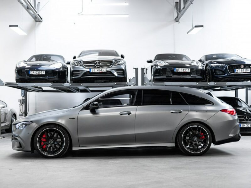 Mercedes CLA 45 AMG Salon PL. Fotele AMG Performance Advanced. FV23%, I (2013-2019)