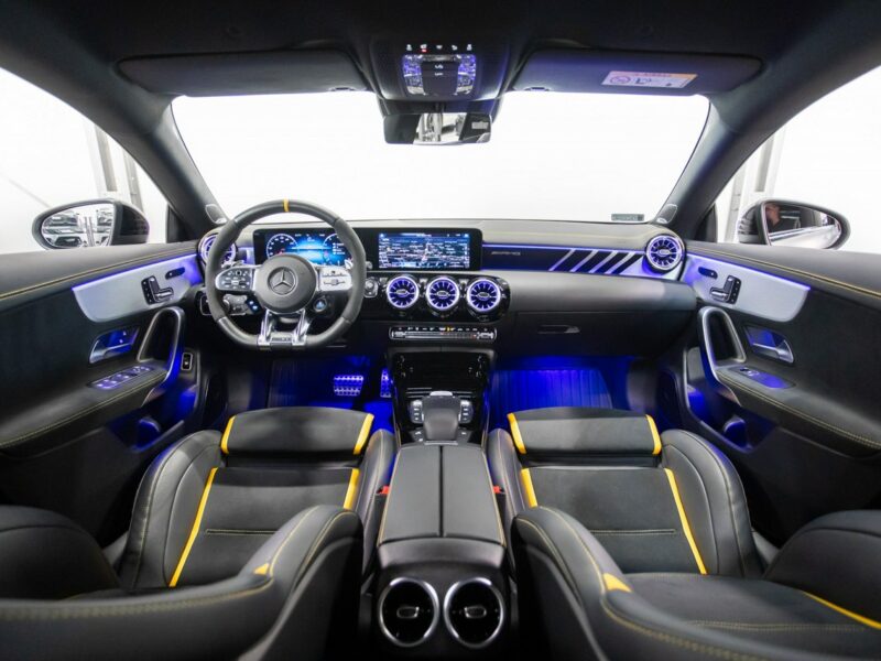 Mercedes CLA 45 AMG Salon PL. Fotele AMG Performance Advanced. FV23%, I (2013-2019)