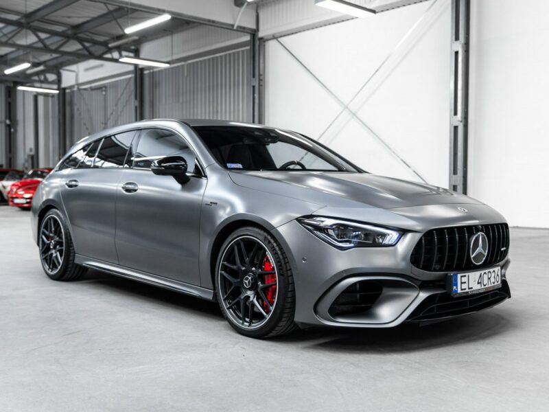 Mercedes CLA 45 AMG Salon PL. Fotele AMG Performance Advanced. FV23%, I (2013-2019)