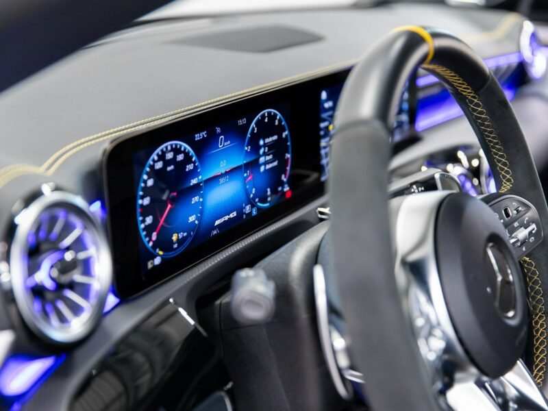 Mercedes CLA 45 AMG Salon PL. Fotele AMG Performance Advanced. FV23%, I (2013-2019)