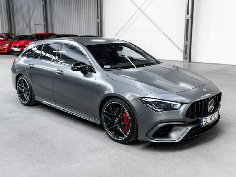 Mercedes CLA 45 AMG Salon PL. Fotele AMG Performance Advanced. FV23%, I (2013-2019)