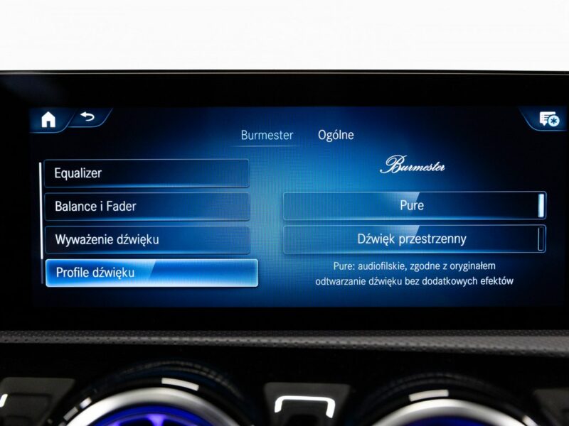 Mercedes CLA 45 AMG Salon PL. Fotele AMG Performance Advanced. FV23%, I (2013-2019)