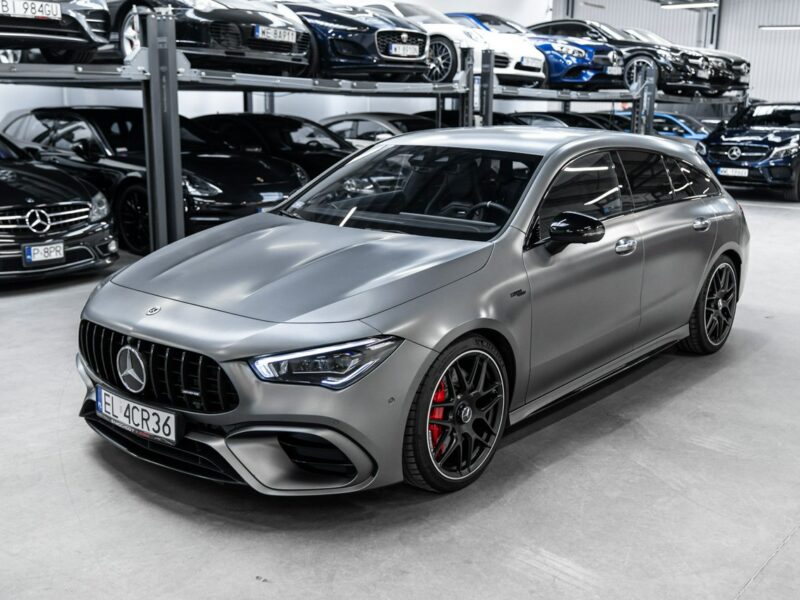 Mercedes CLA 45 AMG Salon PL. Fotele AMG Performance Advanced. FV23%, I (2013-2019)