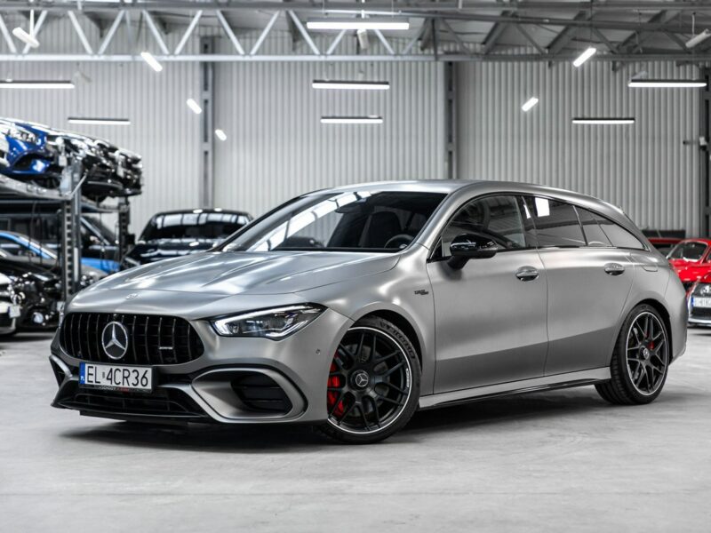 Mercedes CLA 45 AMG Salon PL. Fotele AMG Performance Advanced. FV23%, I (2013-2019)