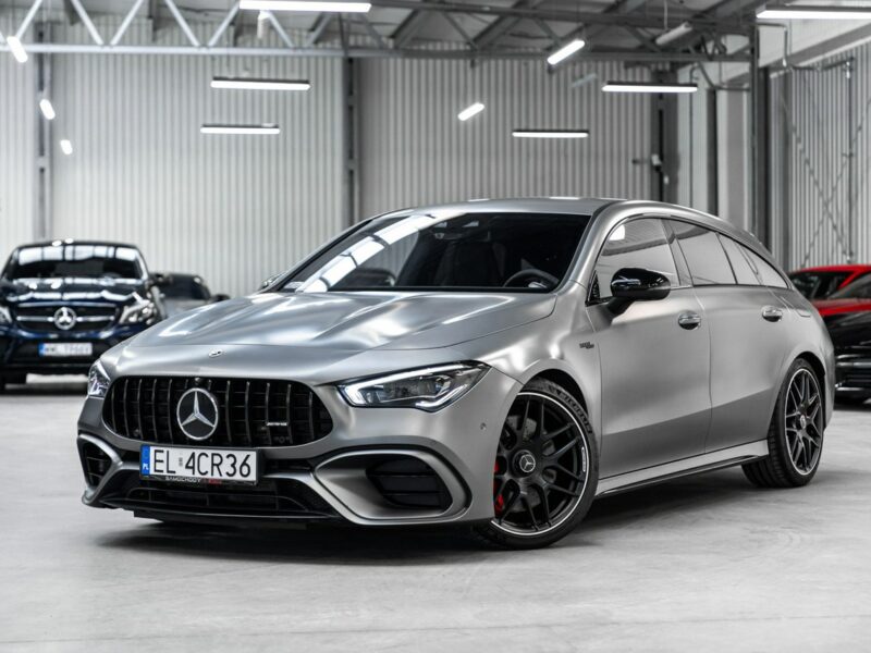 Mercedes CLA 45 AMG Salon PL. Fotele AMG Performance Advanced. FV23%, I (2013-2019)