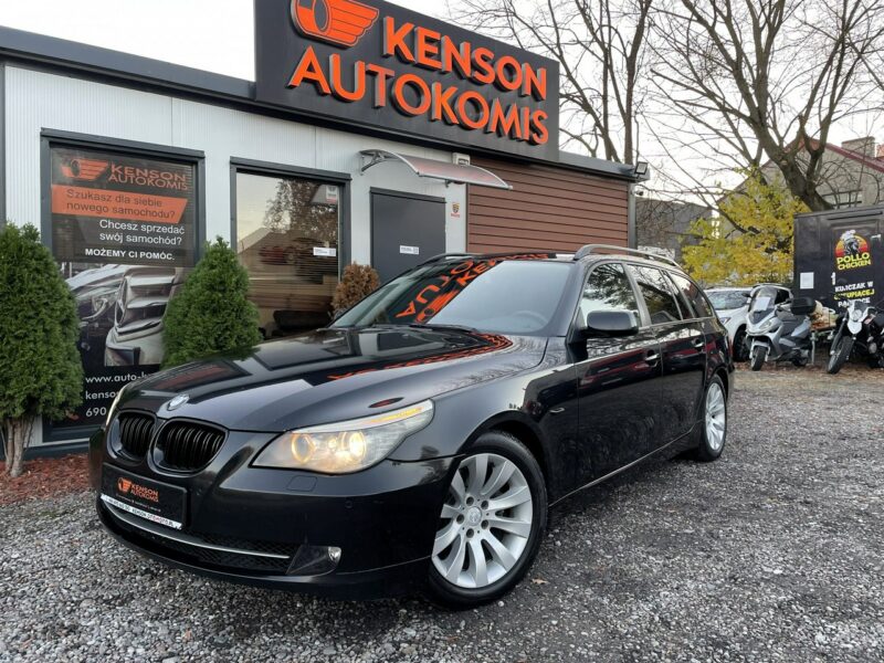 BMW 520 LIFT, Komforty, 4x Podgrzewane Fotele,Klima,Navi,Temp,Logic 7,Panorama E60 (2003-2010)