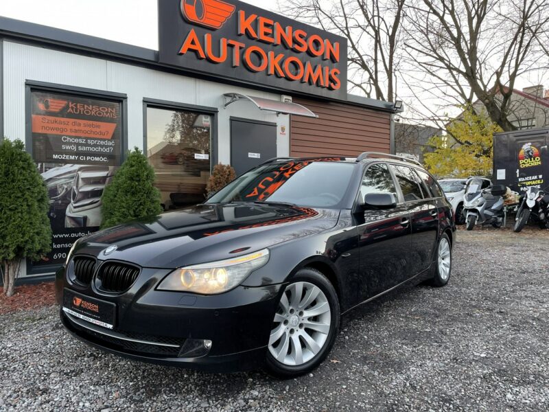 BMW 520 LIFT, Komforty, 4x Podgrzewane Fotele,Klima,Navi,Temp,Logic 7,Panorama E60 (2003-2010)