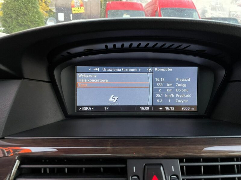 BMW 520 LIFT, Komforty, 4x Podgrzewane Fotele,Klima,Navi,Temp,Logic 7,Panorama E60 (2003-2010)