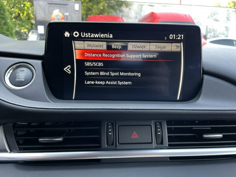 Mazda 6 Aktywny Tempomat, Asystent Pasa, Klimatyzacja, Kamera cofania, LED III (2012-)