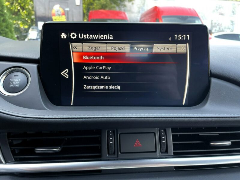 Mazda 6 Aktywny Tempomat, Asystent Pasa, Klimatyzacja, Kamera cofania, LED III (2012-)