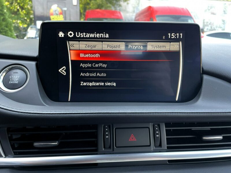 Mazda 6 Aktywny Tempomat, Asystent Pasa, Klimatyzacja, Kamera cofania, LED III (2012-)