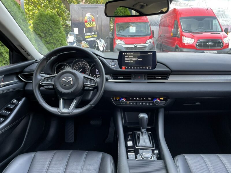 Mazda 6 Aktywny Tempomat, Asystent Pasa, Klimatyzacja, Kamera cofania, LED III (2012-)
