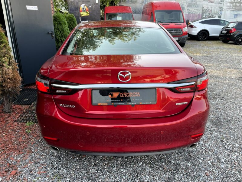 Mazda 6 Aktywny Tempomat, Asystent Pasa, Klimatyzacja, Kamera cofania, LED III (2012-)
