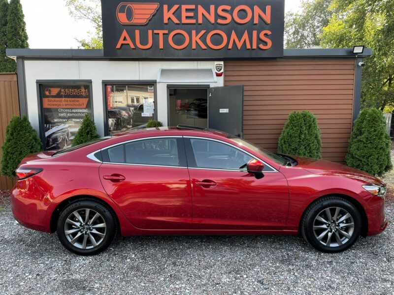 Mazda 6 Aktywny Tempomat, Asystent Pasa, Klimatyzacja, Kamera cofania, LED III (2012-)
